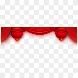 Red Festive Curtain Png - Cable, Transparent Png