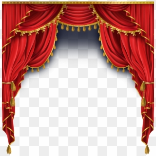 Curtains Twain Twain - Luxury Red Curtains, HD Png Download