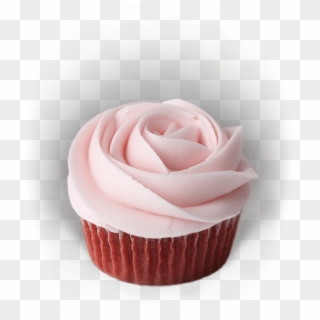 Dozen Pink Rose Cupcake Box - Rose Cupcake Png, Transparent Png