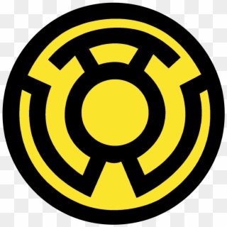 Yellow Lantern Wallpaper Wallpapersafari - Sinestro Corps Symbol, HD Png Download