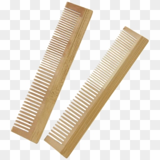 Hairdressing Retangle Comb - Wood, HD Png Download