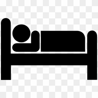 Sleeping Icon Png - Bed Pictogram, Transparent Png