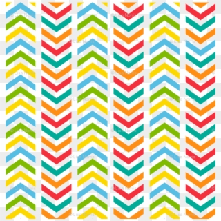 Playful Broken Chevron Colorful Giftwrap - Papel Contact Cinza Claro, HD Png Download