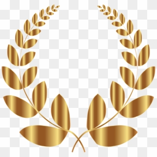 Gold Laurel Wreath 5 No Background Icons Png - Gold Laurel Wreath No Background, Transparent Png