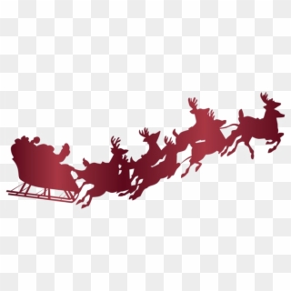 Sleigh Png Picture - Vector Santa Claus, Transparent Png
