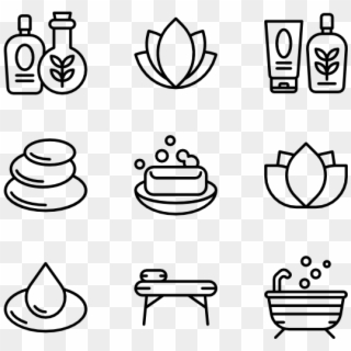 Spa & Yoga - Event Icons, HD Png Download