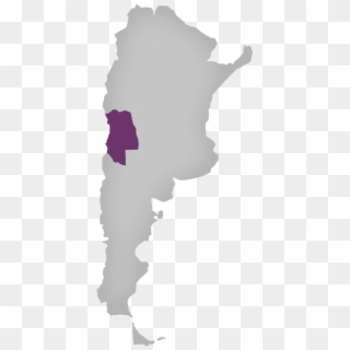 Mendoza - Argentina Map Vector, HD Png Download