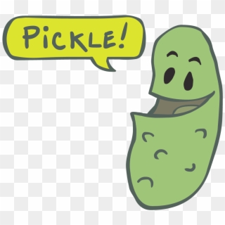 Pickles Clipart - Cute Pickles Cartoon, HD Png Download