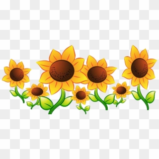 Thank You To All The Campers And Their Moms - Cartoon Sunflower, HD Png Download