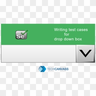Writing Test Cases For Drop Down Box In Selenium - Sign, HD Png Download