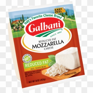 Galbani Whole Milk Low Moisture Mozzarella , Png Download - Galbani Whole Milk Mozzarella, Transparent Png