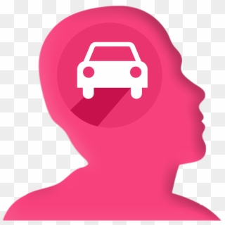 Icon Head Profile Auto Vehicle Internet - Saudi Arabia Women Not Driving, HD Png Download