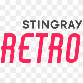 Stingray Retro Logo - Stingray Music, HD Png Download