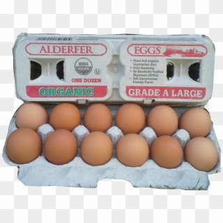 Alderfer Organic Eggs Are Both White And Brown, Paper - Organic Certification, HD Png Download