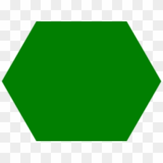Green Hexagon Clipart, HD Png Download