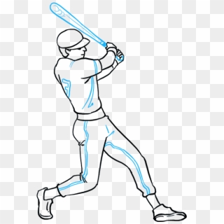 Drawing Sports Baseball - College Softball, HD Png Download