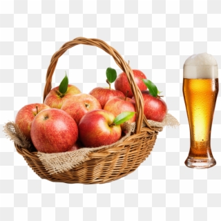 Png Basket Of Apples - Basket Of Apples, Transparent Png