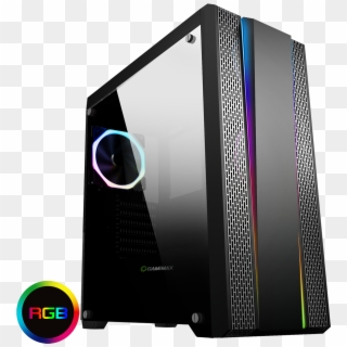 Demolition-01 - Game Max Demolition Rgb Tempered Glass Midi Pc Gaming, HD Png Download