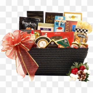 Corporate Holiday Gift Basket - Gift Basket, HD Png Download