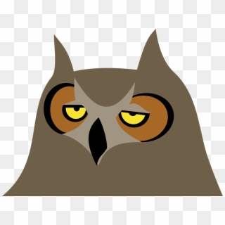Owl Animal Bird - Bored Animal Cartoon, HD Png Download