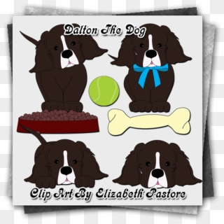 Dalton The Dog Clip Art Dog Clip Art, Brown Dog, Dog - Bernese Mountain Dog, HD Png Download