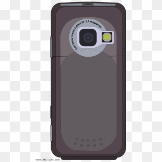 Clipart Freeuse Library Cell Phone Clipart Png - Cell Phone Back Vector, Transparent Png