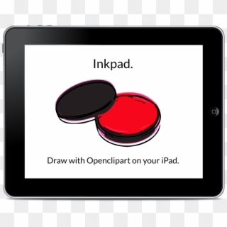 Draw With Openclipart On Your Ipad Using Inkpad - Openclipart, HD Png Download