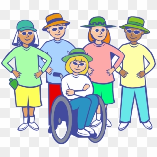 Persons With Disabilities Clipart, HD Png Download