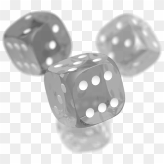 Dices-grey - Portable Network Graphics, HD Png Download