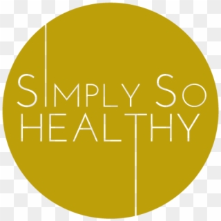 Logo Design By Spaggy For Simply So Healthy, Llc - Circle, HD Png Download