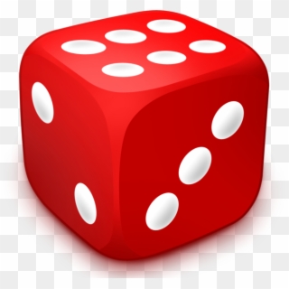 Dice Clipart Large Red - Probability Die, HD Png Download