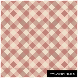 Pink Diagonal Gingham Pixel Pattern Vector - Picnic Gingham, HD Png Download