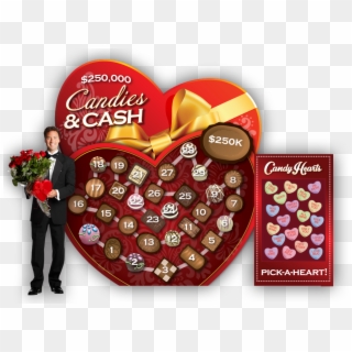 Candies And Cash Board - Heart, HD Png Download