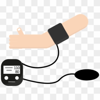 Blood Pressure Measuring Machine Blood Pressure - Taking Blood Pressure  Clipart, HD Png Download - 960x704(#3720119) - PngFind