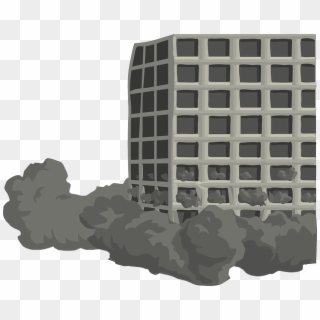 Tearing Down Building W=640 - Building Collapse Clipart Png, Transparent Png