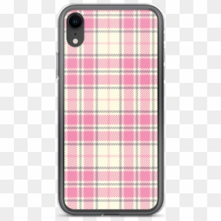 Pink Plaid Xr Case - Mobile Phone Case, HD Png Download