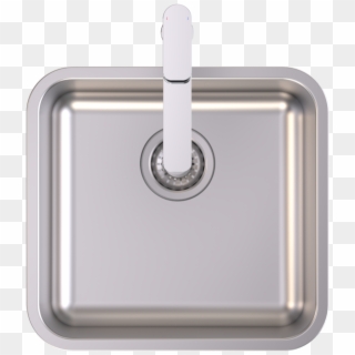 Sink Top View Png - Kitchen Sink Single Top View, Transparent Png