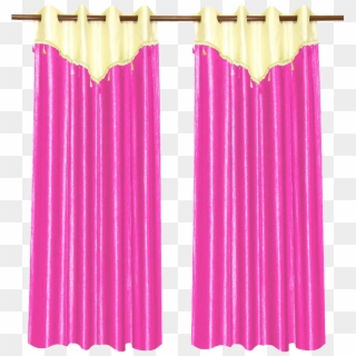 Pink Curtain Png - Curtain, Transparent Png