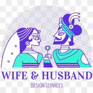Wife And Husband Design Services - Poster, HD Png Download