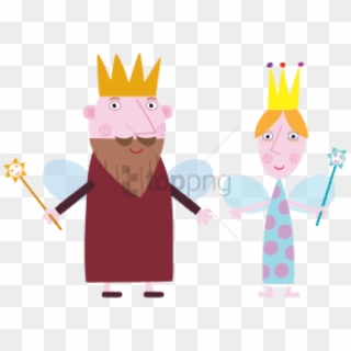Free Png Download King And Queen Thistle Clipart Png - Ben And Holly King Thistle, Transparent Png