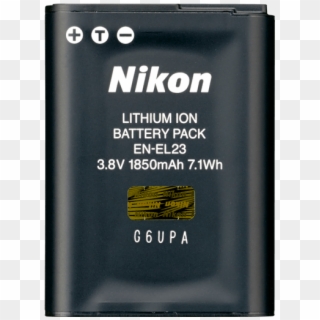 Photo Of En El23 Rechargeable Li Ion Battery - Nikon Coolpix, HD Png Download