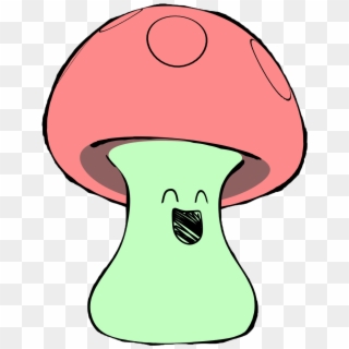 The Cartoon Mushroom Rendered Here Makes Use Of Intersection, HD Png Download