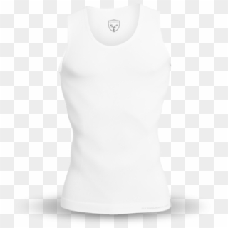 Tanktop White - Camisa Sin Mangas Blanca, HD Png Download