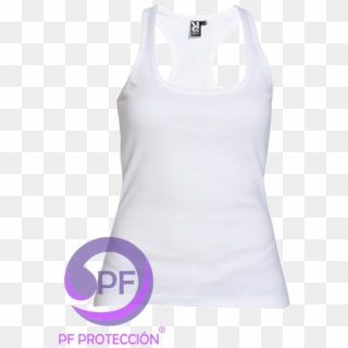 Camiseta Carolina Espalda Nadadora - Camiseta Blanca Espalda Nadadora, HD Png Download