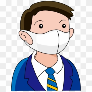 Why Do Japanese People Wear Mask - イラスト 無料 マスク, HD Png Download