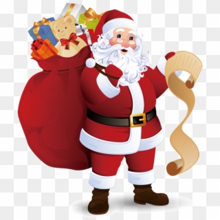 Merry Christmas - Santa Claus Navidad Png, Transparent Png
