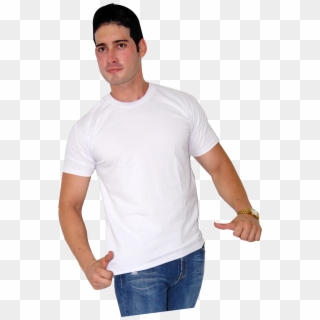 Camiseta Blanca - Man, HD Png Download