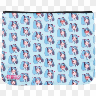 Miku Emojis Sublimated Messenger Flap - Cartoon, HD Png Download