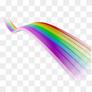 Colorful Ribbon Cute - Transparent Rainbow Lighting, HD Png Download