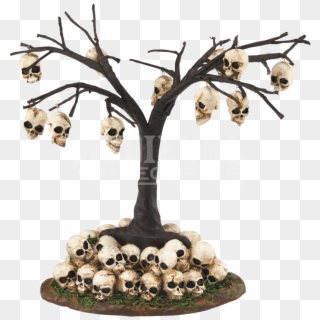 Halloween Village Accessories By Department - Skull Tree, HD Png Download
